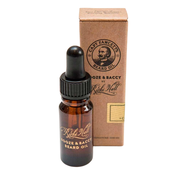 Bartöl Booze & Baccy 10 ml Bartöl Captain Fawcett