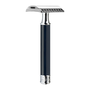 Mühle Rasierhobel Silber & Schwarz Rasierhobel Muhle - Hans-Jürgen Müller GmbH & Co. KG Offener Kamm R101 - Fortgeschritten