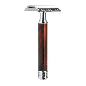 Rasierhobel Traditional Tortoise Rasierhobel Muhle - Hans-Jürgen Müller GmbH & Co. KG Offener Kamm R103 -  Künstliche Schildkröte