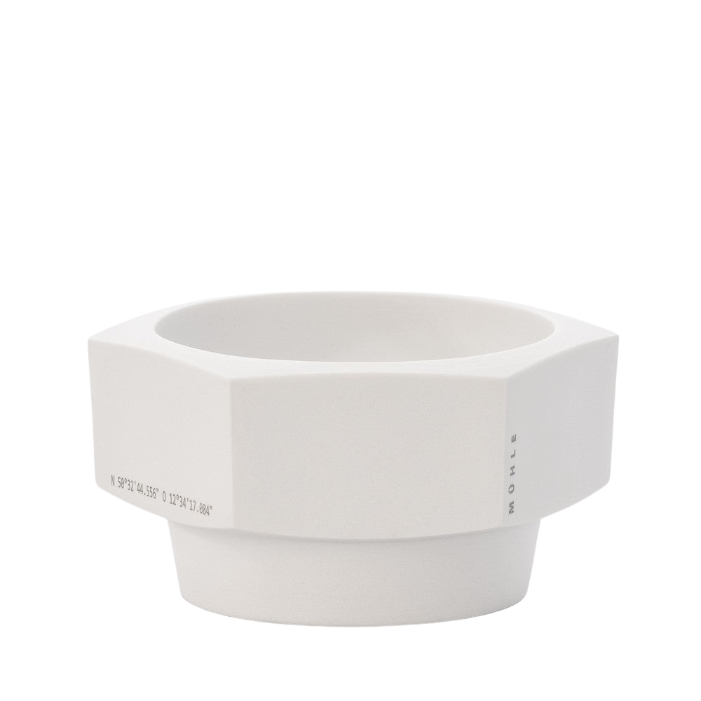 Seifenschaum Schale Hexagon White Klingen & Zubehör Muhle - Hans-Jürgen Müller GmbH & Co. KG