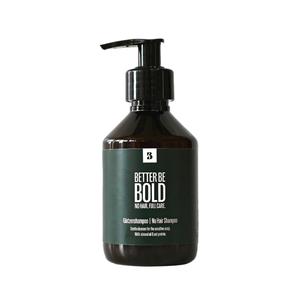 Glatzenshampoo | No Hair Shampoo Glatzenpflege BetterBeBold
