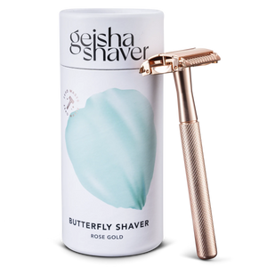 Geisha Shaver Geschenk Box Rasur Set Dick Johnson