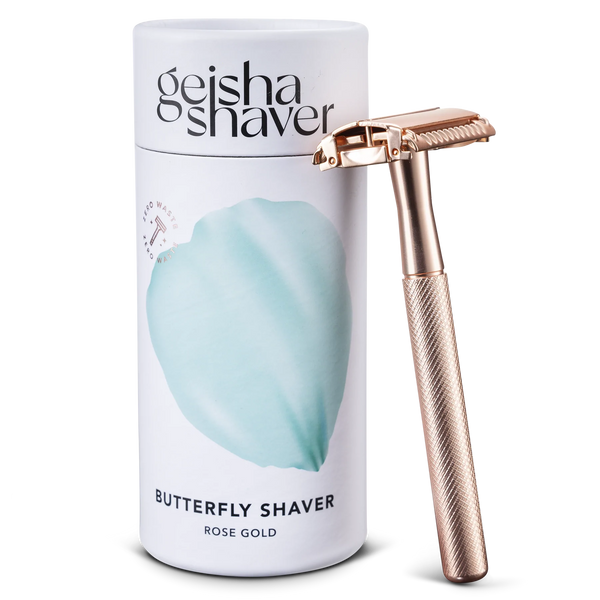 Geisha Shaver Geschenk Box Rasur Set Dick Johnson