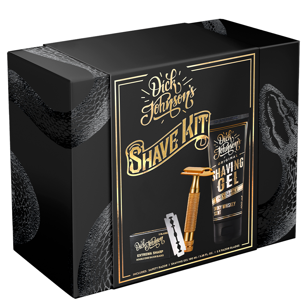 Shave Kit - Rasur Geschenk Set Rasur Set Dick Johnson