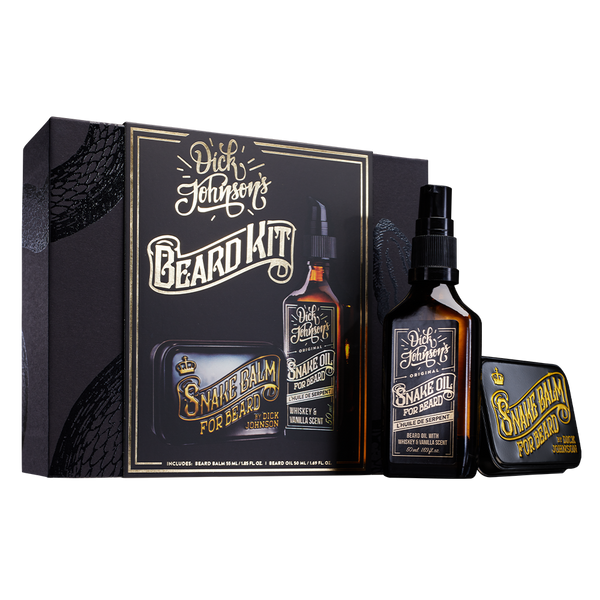 Bartpflege Kit - Dick Johnson Beard Kit Bartpflege Set Dick Johnson