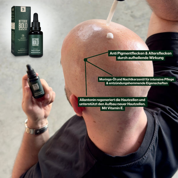 Anti-Pigment Glatzenserum 30ml Glatzenpflege Dick Johnson GmbH   