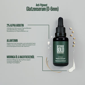 Anti-Pigment Glatzenserum 30ml Glatzenpflege Dick Johnson GmbH   