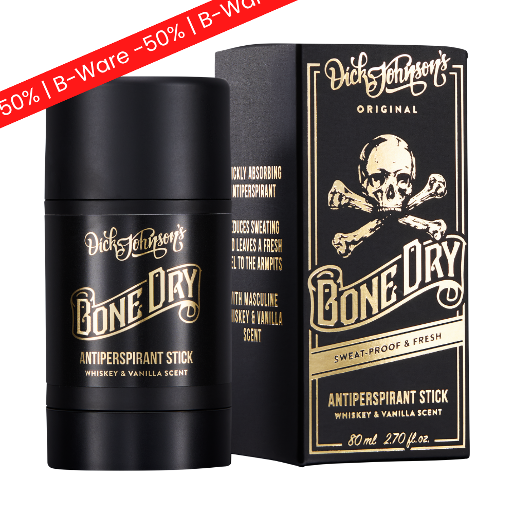 Antiperspirant Stick Bone Dry Whiskey & Vanilla 80ml (B-Ware) Deodorant Dick's Brewery
