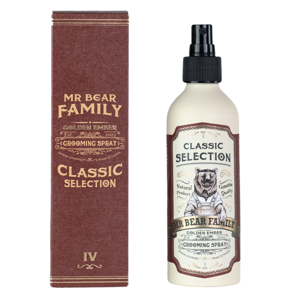 Grooming Spray Golden Ember  200ml Texture Sprays & Tonics Mr Bear Family   