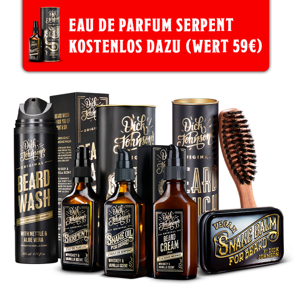 Bartpflege Komplettpaket Bartpflege Aktion Dick Johnson