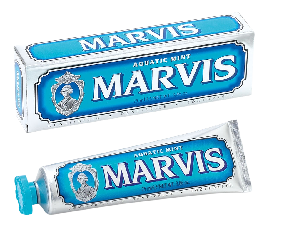 Marvis Aquatic Mint 85ml Zahnpasta & Mundhygiene Sommaire Beaute GmbH   