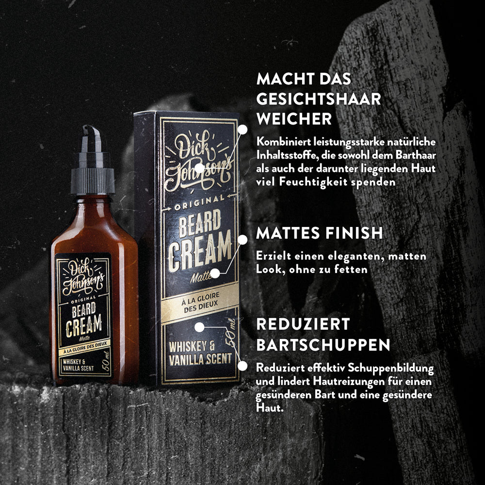 Bartcreme Gloire Des Dieux - Weichmachend & Mattierend Bartöl Dick Johnson   