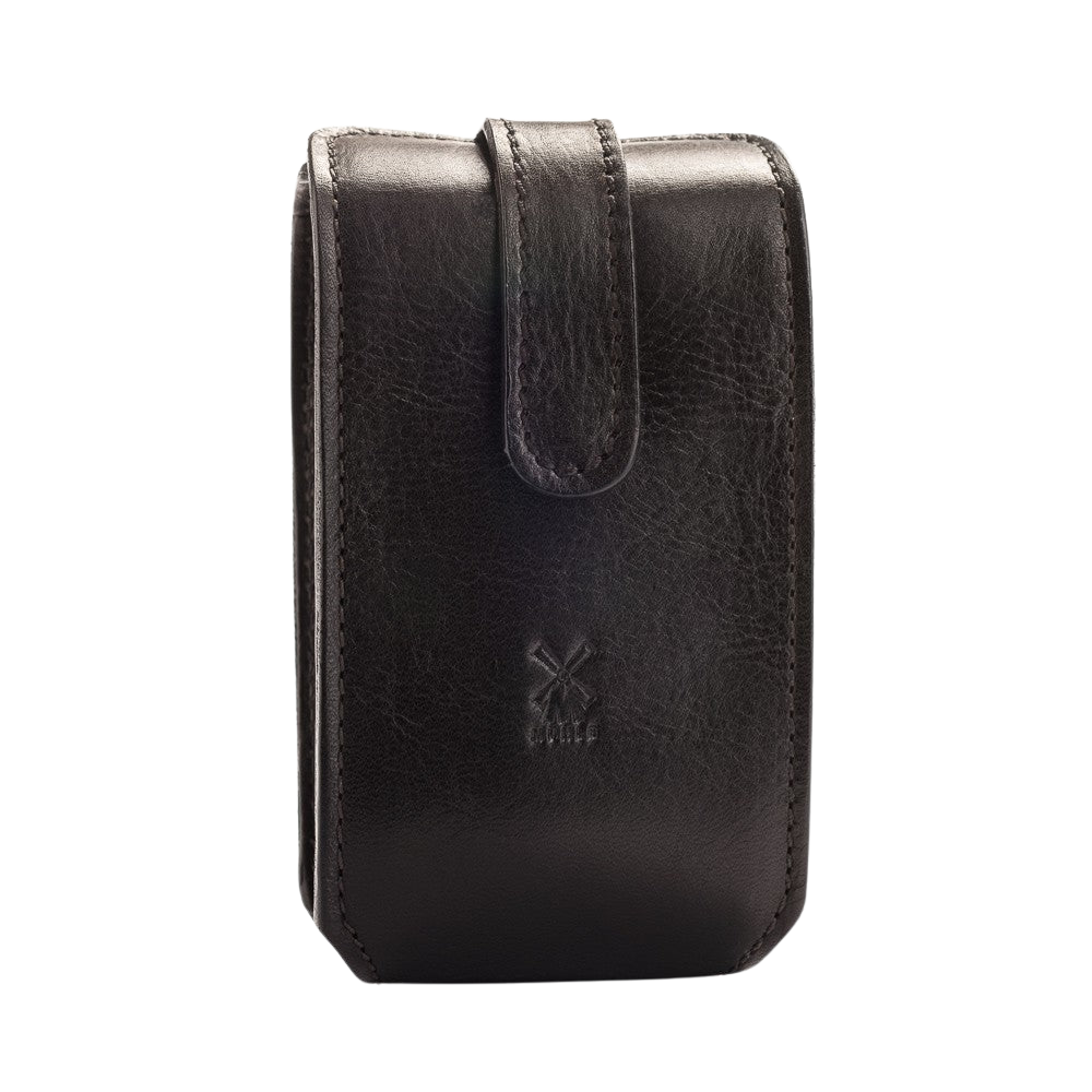 Reisetasche aus Leder Schwarz Klingen & Zubehör Muhle - Hans-Jürgen Müller GmbH & Co. KG   