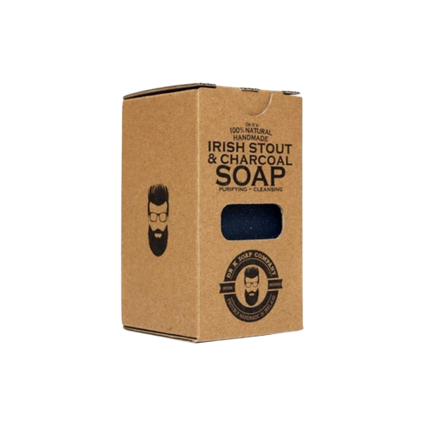 Stückseife Irish Stout & Aktivkohle XL Seifen & Duschgel Dr K Soap   