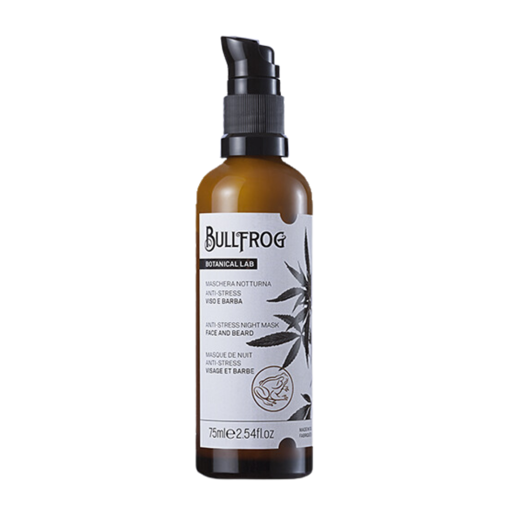 Gesichtsmaske Anti-Stress-Bart & Haut Gesichtscreme & Serum Bullfrog   