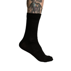 Socken Merino Wolle 2-Pack Black Kleidung Discontinued