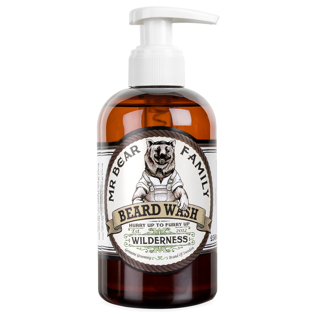Bartseife Wilderness Bartshampoo Mr Bear Family   