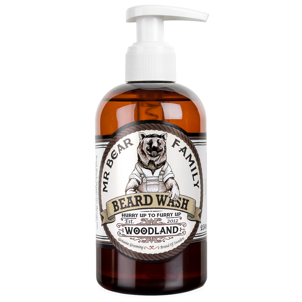 Bartseife Woodland Bartshampoo Mr Bear Family   